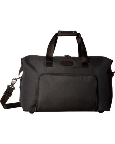 Tumi Alpha 3 Double Expansion Travel Satchel - Black