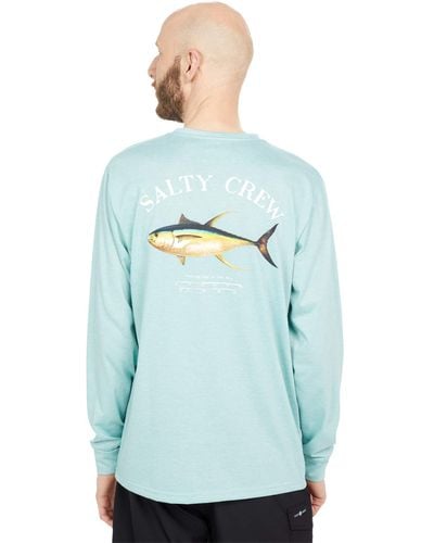 T-Shirt Manches Longues Gris Femme Salty Crew Bruce Long | Espace Des Marques