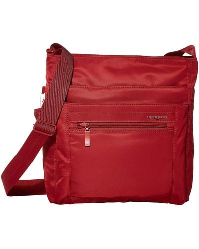 Red Hedgren Shoulder bags for Women | Lyst