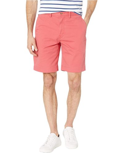 Polo Ralph Lauren Big & Tall Stretch Straight Fit Shorts - Pink