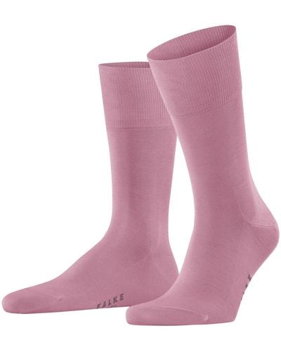 FALKE Mercerized Cotton Tiago Crew Socks - Pink