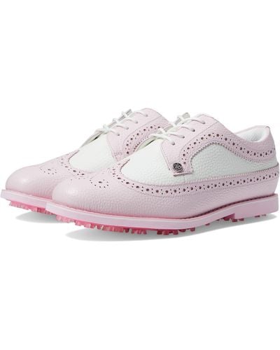 G/FORE Longwing Gallivanter Golf Shoes - Pink