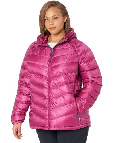 Women's ultralight 850 down hooded online jacket