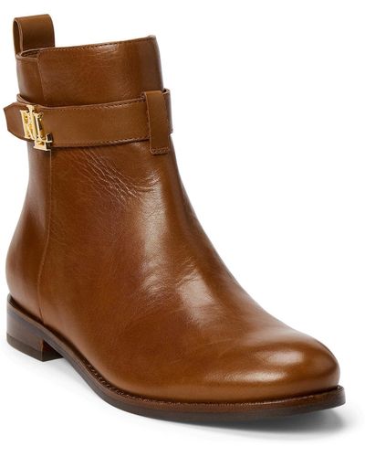 Lauren by Ralph Lauren Ankle boots for Women | Online Sale up to 74% off |  Lyst
