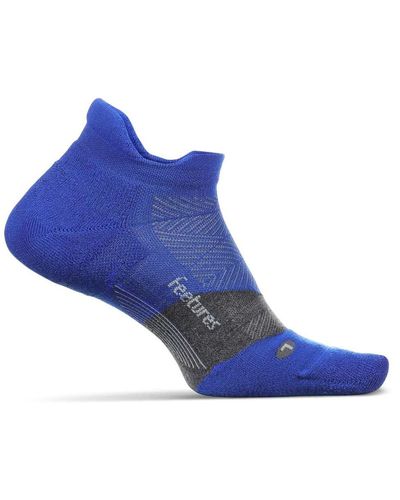 Feetures Elite Ultra Light No Show Tab Solid - Blue