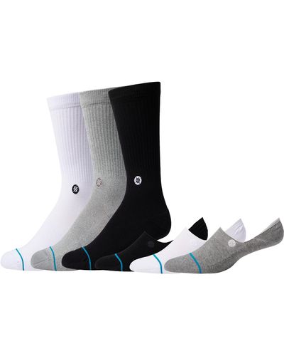 Stance Icon Mixed 6-pack - Black