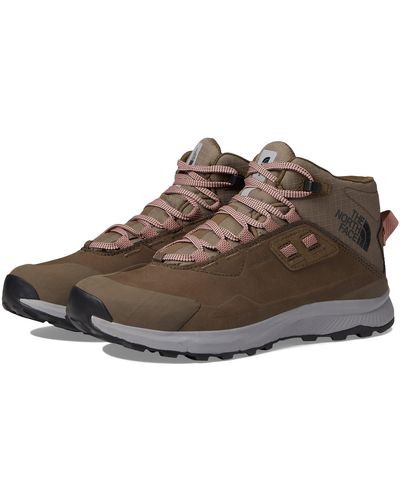The North Face Cragstone Leather Mid Wp - Brown