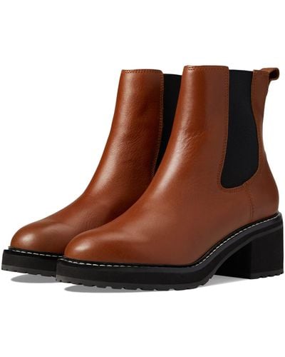 Madewell The Carina Platform Chelsea Boot - Brown