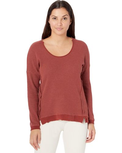 XCVI Avery Oversized Pullover - Red