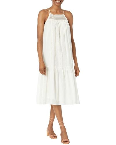 Lucky Brand Lace Maxi Dress - White