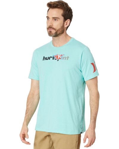 Hurley 25th S1 Short Sleeve Tee - Blue