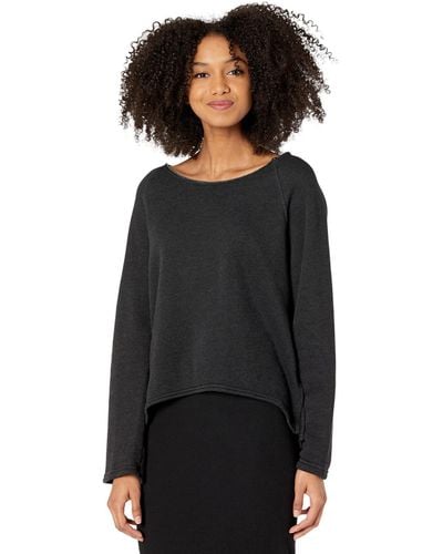 Hard Tail Long Sleeve Raglan Sweatshirt - Black