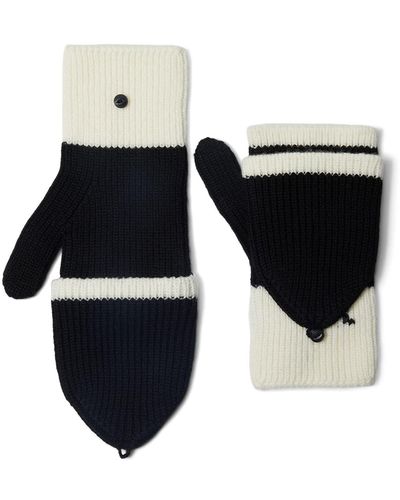 Rag & Bone Margo Fingerless Gloves - Black