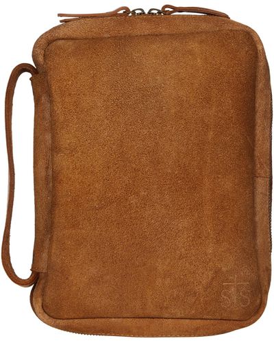 STS Ranchwear Calvary Bible Cover - Brown
