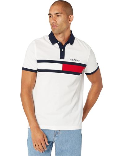 Tommy Hilfiger Polo Shirt Regular Fit - White