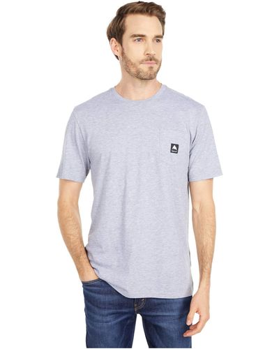Burton Colfax Short Sleeve T-shirt - Gray