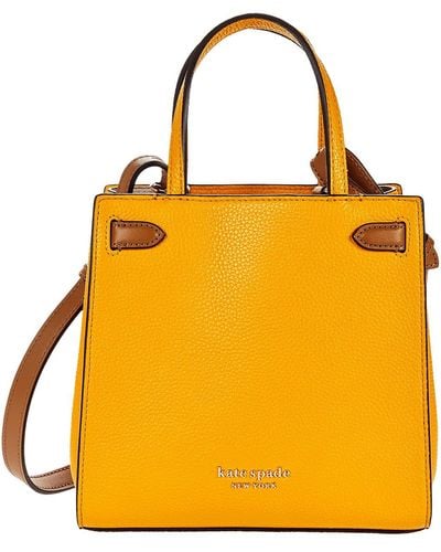 Yellow Kate Spade Satchel bags and purses for Women | Lyst