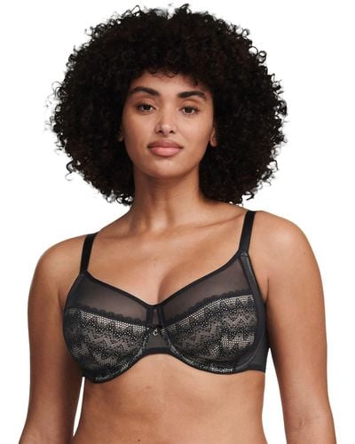Chantelle Revele Moi Perfect Fit Underwire Bra 1571, Online Only - Black