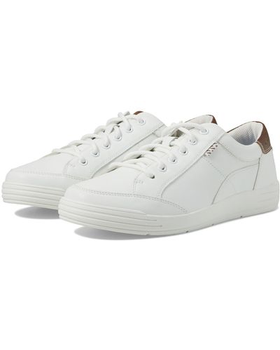 Nunn Bush Kore City Walk Oxford Athletic Style Sneaker Lace Up - White