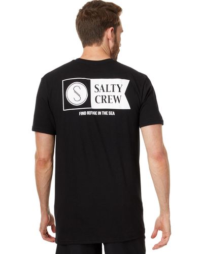 Salty Crew Alpha Standard Short Sleeve Tee - Black