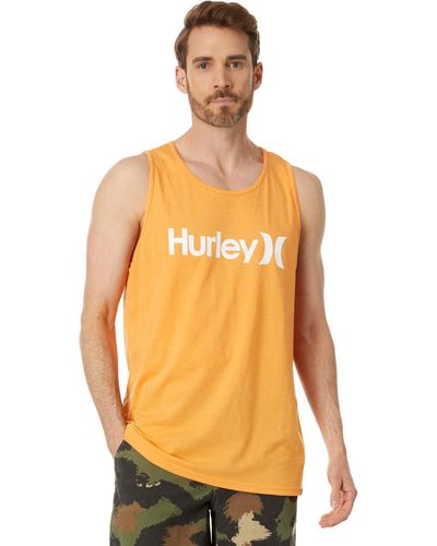 Hurley One Only Solid Tank - Orange