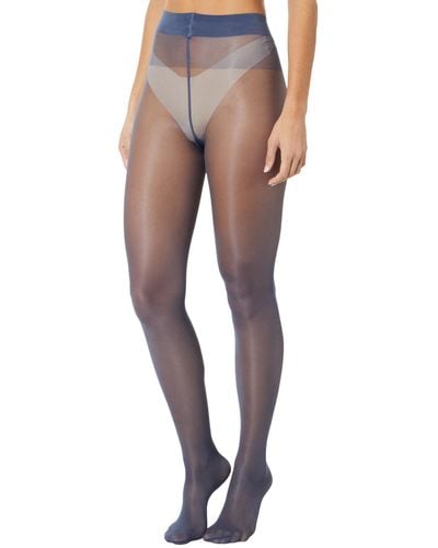 Wolford Satin Touch 20 Tights - Blue