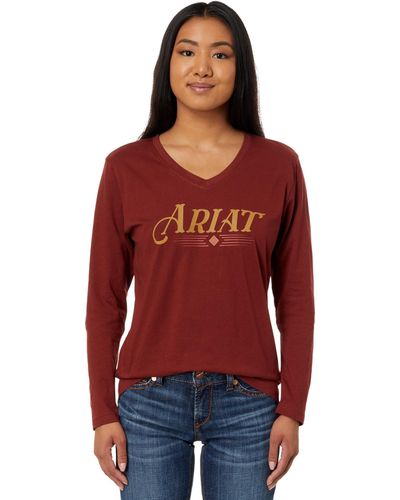Ariat Vibrant Tee - Red
