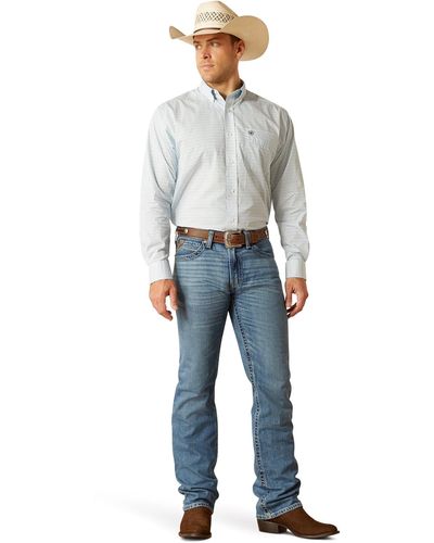 Ariat M4 Relaxed Decker Bootcut Jeans In Kentwood - Gray