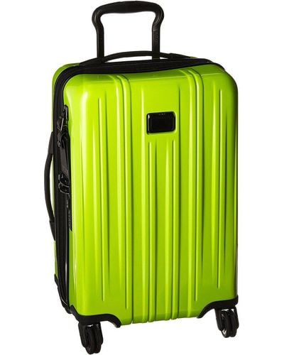 Tumi V3 International Expandable Carry-on (citron) Carry On Luggage - Green