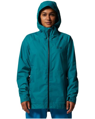 Mountain Hardwear Threshold Jacket - Blue