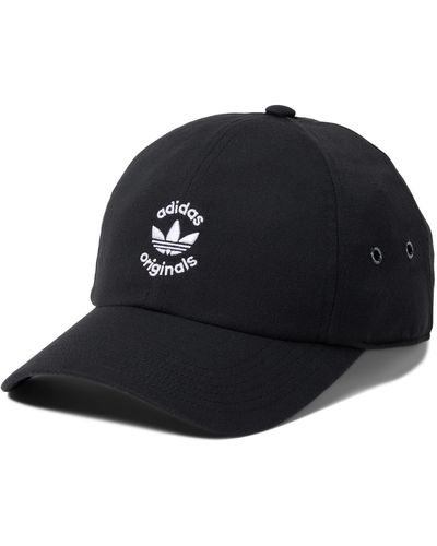 adidas Union Relaxed Fit Adjustable Strapback Cap - Black