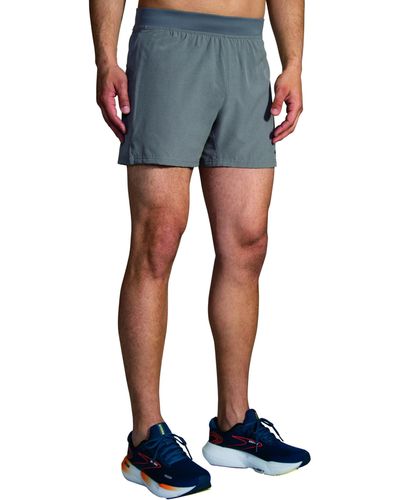 Brooks Sherpa 5 Shorts - Gray