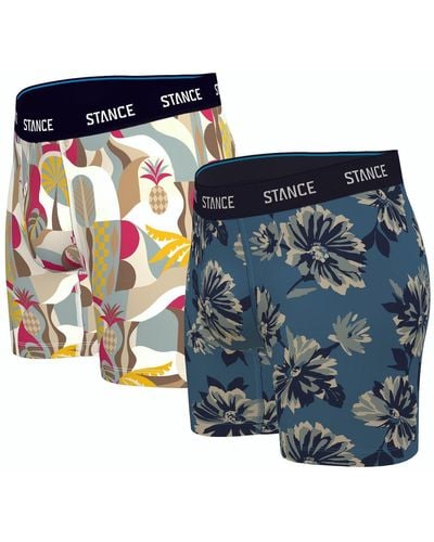 Stance Barrowed 2-pack Boxer Brief - Blue