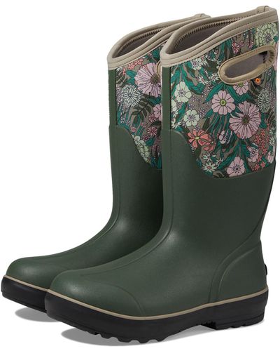 Bogs Classic Ii - Vintage Floral - Green