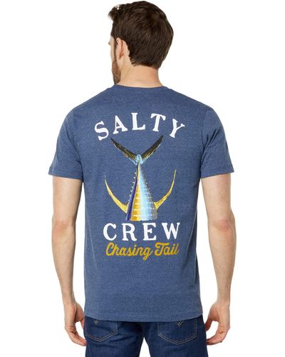 Salty Crew Tailed Short Sleeve Tee - Blue