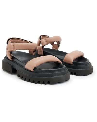 AllSaints Flat sandals for Women | Online Sale up to 64% off | Lyst