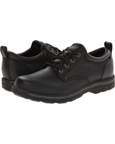 Skechers Segment Relaxed Fit Oxford - Black