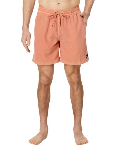 Quiksilver 17 Everyday Surfwash Volley Shorts - Orange