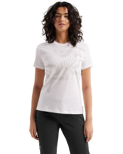 Arc'teryx Bird Cotton Short Sleeve T-shirt - White