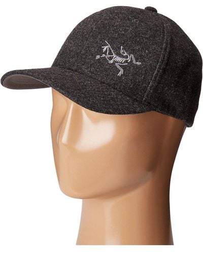 Arc'teryx Wool Ball Cap (heather Charcoal) Caps - Gray