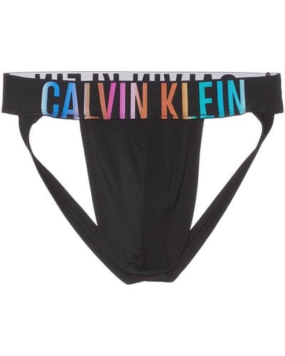 Calvin Klein Intense Power Pride Micro Underwear Jock Strap - Black