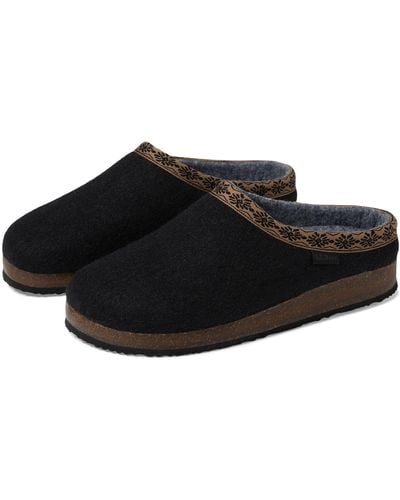 L.L. Bean Wool Slipper Clog - Black