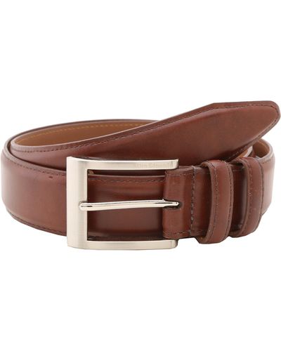 Allen Edmonds Wide Basic Dress Belt - Brown