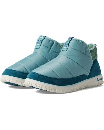 L.L. Bean Mountain Classic Quilted Bootie - Blue
