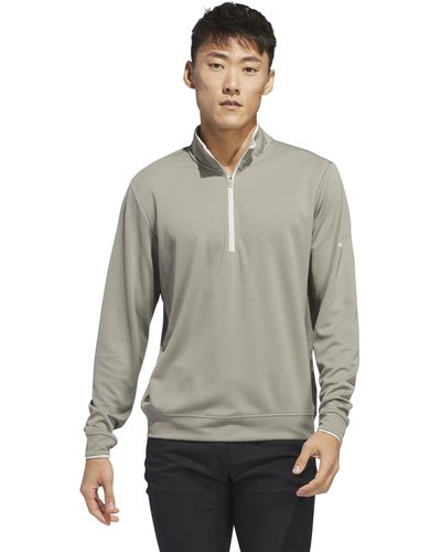 adidas Originals Core Lightweight 1/2 Zip Pullover - Gray
