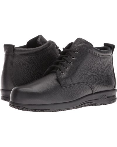 SAS Alpine Non Slip Lace Up Boot - Black