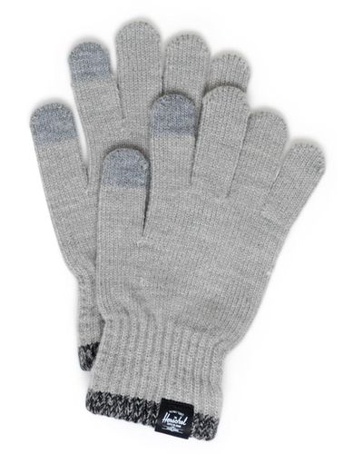 Herschel Supply Co. Classic Stripe Gloves - Gray