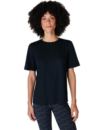 Sweaty Betty Essential Crew Neck T-shirt - Black