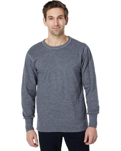 L.L. Bean Double Layer Thermal Crew Neck - Gray