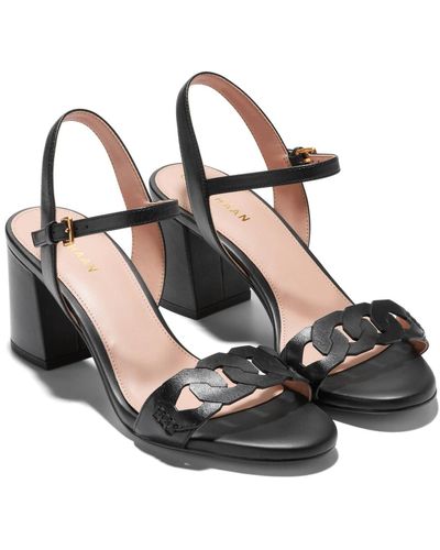 Cole Haan Josie Chain Sandals - Black